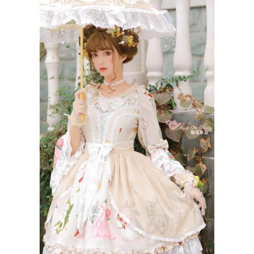 Sweet princess lolita dress vintage lace bowknot peter pan collar high waist victorian dress kawaii girl gothic lolita op loli