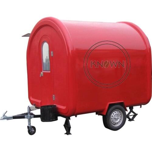 Mobile food trailer can be customized various styles food trucks and food cart/kiosk