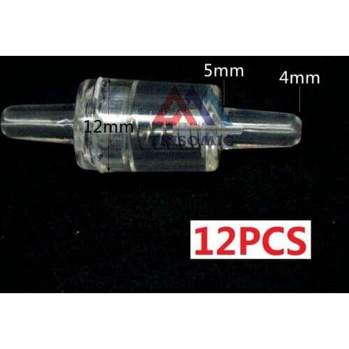 12 pieces 4mm One Way Valve Material GPPS Non-Return Valve Check valve Food Grade or to potable water