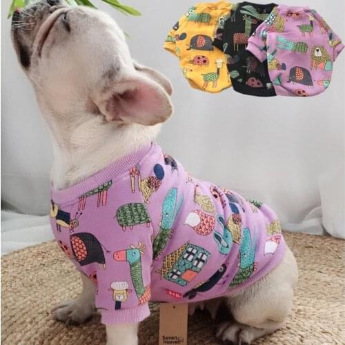 Dog clothes Sweatshirt dog clothes for medium dogs Dog clothing autumn winter Keep warm costume Pet Coat Casual Lovely