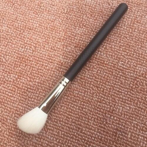 One Makeup Oblique Head Foundation Copper Tube Brush Man-made Fiber Solid Wood Blush Trimming Brush Handle Beauty Makeup Tool