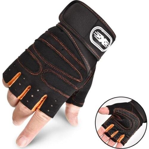 Weightlifting half finger gloves mens sports fitness equipment outdoor cycling cycling gloves tactics
