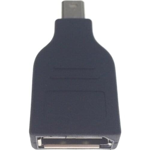 Mini DP To Dp Adapter Two-way Conversion Head Displayport Connector 60Hz 4k 144Hz 1.77x0.87in Black HCCY