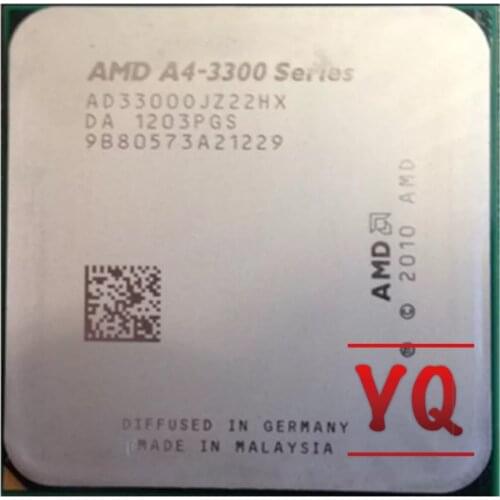 PC AMD A4-Series A4-3300 A4 3300 Dual-Core CPU 65W 2.5GHz 100% working properly Desktop Processor FM1