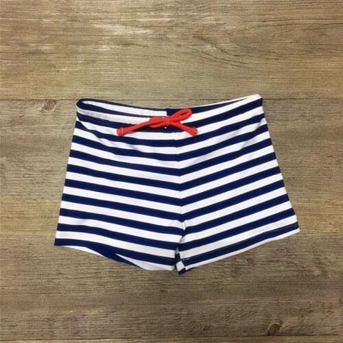 Boy beach trunks children swimsuit Kid Children Boys Striped Print Stretch Beach Swimsuit Swimwear Pants Shorts Children 01