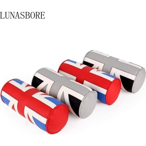 England flag Car headrest pillow car head neck pillow seat back support cushion For BMW Mini Countryside Toyota Honda Opel