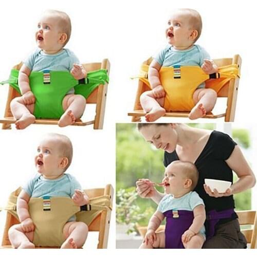 Infant Chair Portable Seat Dining Lunch Chair Safety Belt Baby Feeding Booster Seat Toddlers Children Safety Belt For Boys Girls