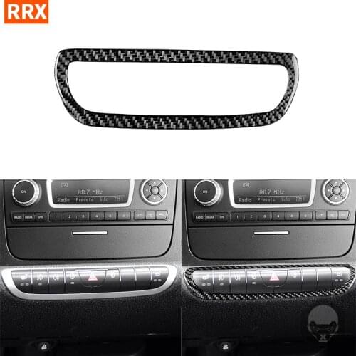 For Benz Smart Fortwo 451 Coupe Cabrio Pure Pulse Passion 2011 2012 2013 2014 2015 Carbon Fiber Fog Light Warning Light Button