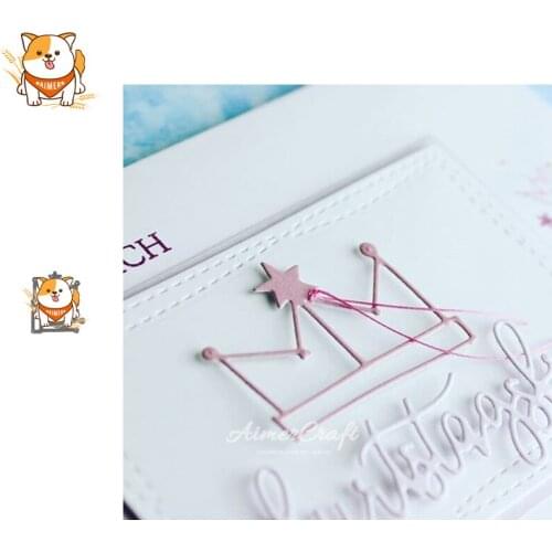 2PCS Imperial crown Metal Cutting Dies Scrapbooking Stencil Decorative Craft Embossing Die Cuts Card Making New Dies For 2019