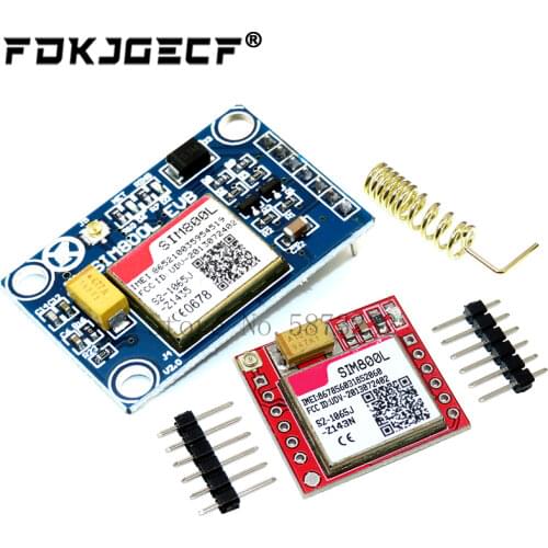 SIM800L GPRS GSM Module Micro SIM Card Core Quad-band TTL Serial Port Antenna PCB Wireless WIFI Board for Arduino Smart Phone