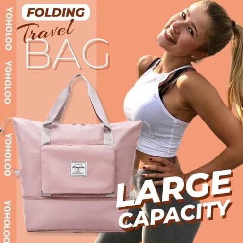 Large Capacity Folding Travel Bag Unisex Large Capacity Bag Women Capacity Hand Luggage Business Travel Traveling Bags Waterproo