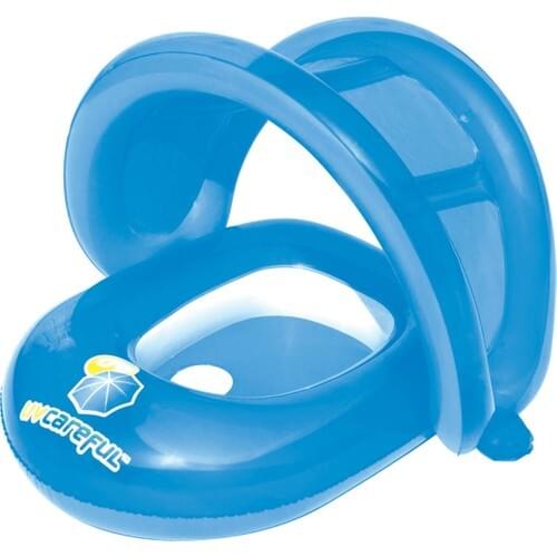 Bestway With Canopy Baby Boat swimming child baby life buoy safety canopy mother baby pretzel life buoy