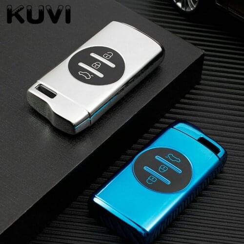 TPU Car Key Case Cover Shell For Chery Tiggo 8 Arrizo 5 7 Pro EQ7 5x 3x Tiggo 7 Pro 2020 Gx Keychain Holder Accessories