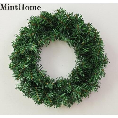25/35/45cm simulation Christmas wreath Christmas decoration pendant diy wreath decorations merry christmas