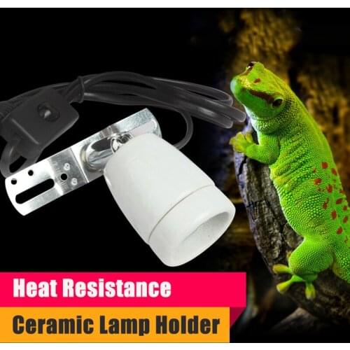 Pet Crawler Box Universal Hanging Lamp Holder 360 Degree Rotation Fixed Light Holder Lamp Shade Reptile 220V-240V