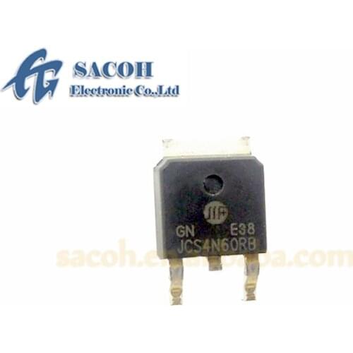 10Pcs JCS4N60RB or JCS4N60VB JCS4N60 or JCS4N65RB or JCS4N65VB JCS4N65 TO-252 4A 600V Power MOSFET