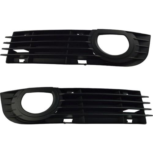 4E0 807 681 AD 4E0 807 682 AD Grille Front Left and Right Insert Bumper Fog Light Grille Protect Mesh for Audi A8 D3 2006-2008