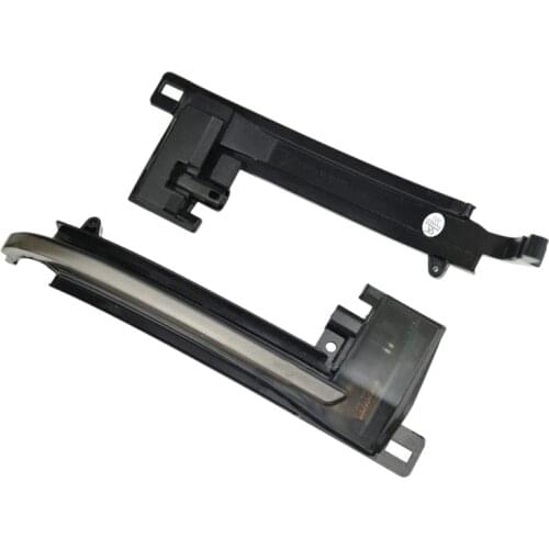 Auto Accessories Side Mirror Turn Signal Lamp Dynamic Blinker for A3 8P A4 A5 B8 Q3 A6 C6, Dynamic LED Light