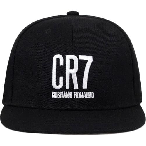 New CR7 white embroidery snapback hat fashion outdoor shade baseball cap cotton casual sports caps hip hop hip dance hats