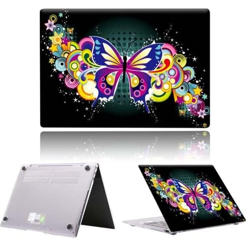 Colorful Butterfly Laptop Case For Huawei MateBook 13/13 AMD Ryzen/14/D14/D15/X 2020/X Pro/Pro 16.1/Honor MagicBook 14/15 Shell
