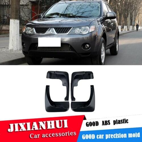 For Outlander 2007 Mudflaps Splash Guards Front With the color and rear Mud Flap Mudguards Fender Modified special