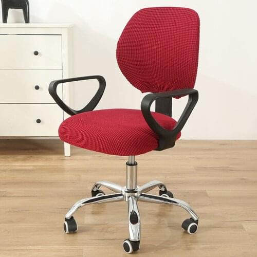 Elastic Chair Cover For Living Room Office Stretchable Computer Chair Covers Slipcover Armchair Protector Home Decoration