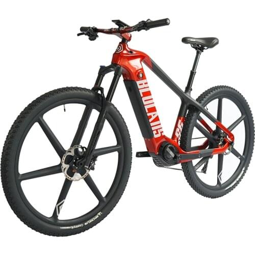 Electric Bicycle Integrated Carbon Fiber Frame Bicycle 36V Electric Bicycle Snowmobile Variable Speed Mountain Bike