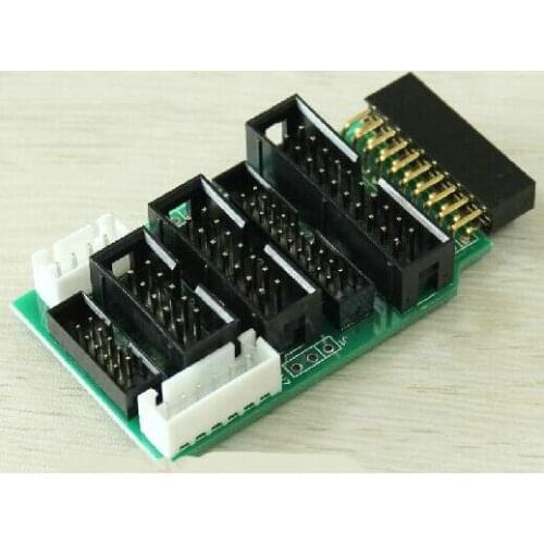 Emulator V8 V9 adapter board Conversion board Support jtag 2440 6410 cortex stm32