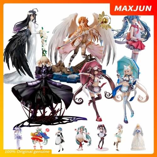 MAXJUN Genuine Anime Fate/stay night Anime Figure Rem Sexy Lucky Bag PVC Model Toys Re Zero Fate Grand Order Action Figure miku