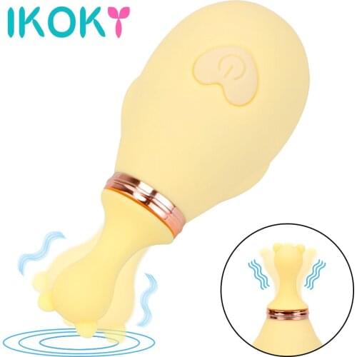 IKOKY G Spot Vibrator Vagina Massager Clitoris Stimulator Cute Mouse Female Masturbator Sex Toys For Women Couples 6 Frequency