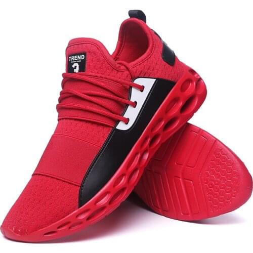 Men Running sport shoes outdoor Air Breathable Lightweight sneakers New mens Four Seasons Non-slip Jogging boots Plus size 45 46