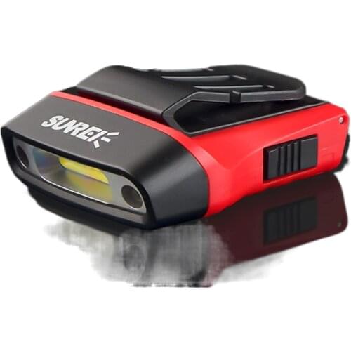 Mountain Guinness hat clip lights sensor lights super bright headlights night fishing light clip cap lamp fishing head-mounted v