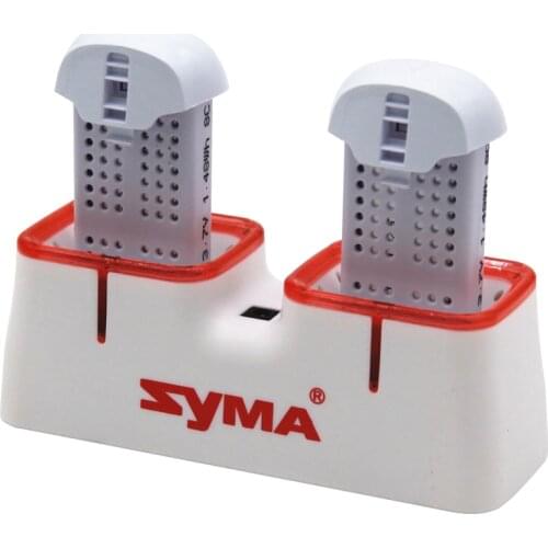 Original Syma X22 / X22w drone battery with charger RC Quadcopter Spare Parts Accessories 3.7V 400mAh Battery