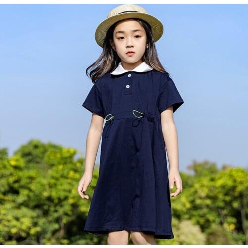 Baby Girls Dress Back To School Dress Casual Kids Clothes Teenage Girl Costumes For Girls 4 6 8 10 12 14 Years