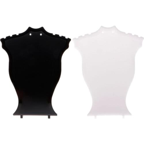 Pendant Necklace Chain Earring Jewelry Bust Display Stand Showcase Rack Convenient Gentle