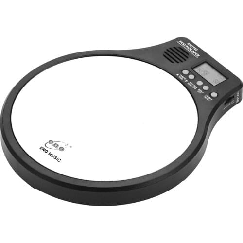 Portable Electronic Drum Pad Digital Practice Metronome Drum Machine with Counting Speed Detection Metronome Drums