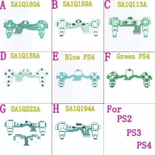 Controller Conductive Film Conducting Film Keypad flex Cable For For PS3 SA1Q160A SA1Q159A / PS2 SA1Q113A/For PS4 Controller