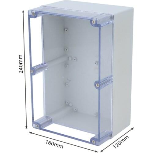 240*160*120 MM ABS Junction Box Waterproof Junction Boxes Outdoor Electrical Enclosure Case Wiring Connection Box