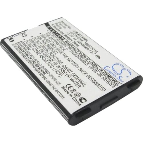 Cameron Sino Mobile SmartPhone Replacement Li-ion Battery 1000mAh For 188075014 LG MYV65, MYV-65, MYV75 Free Tools
