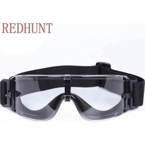 Tactical X800 Safety Goggles 3 Lenses Hunting Windproof Protective Sunglasses Military Combat Airsoft Paintball Glasses