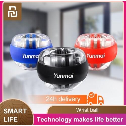 Youpin Yunmai anti-stress wrist trainer new product launches hot selling LED gyroscope essential gyroscope gyroscope forearm tra