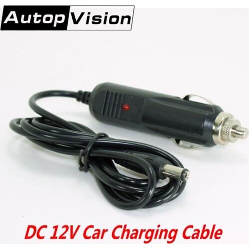 10PCS free shipping New DC 12V Car Charger Charging Cable Line 5.5mm Car Charger DC Power Adapter car cigarette lighter