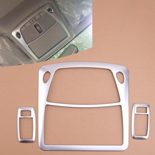 3Pcs/Set Car Inner Roof Reading Light Switch Cover Trim Fit For Nissan Rogue X-Trail T32 2014 2015 2016 2017 2018 2019 2020