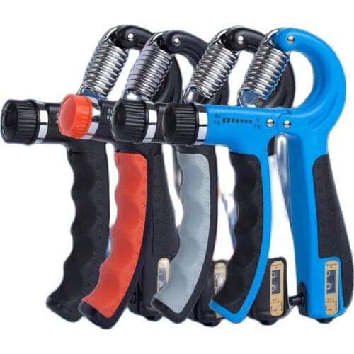 5-60Kg Strength Adjustable Electronic Counting Gripper Hand Exerciser Grip Wrist Training Expander