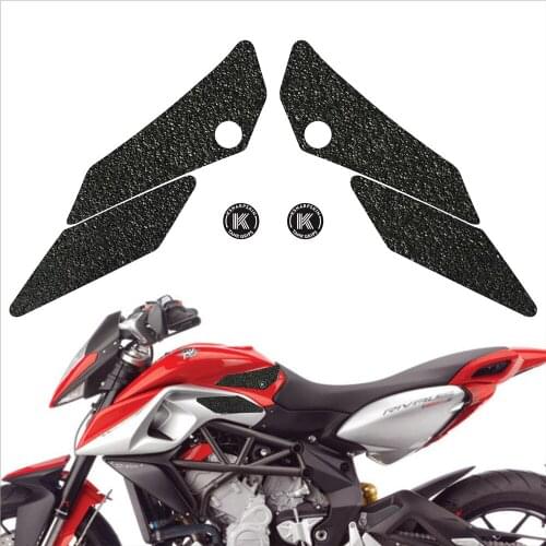ADESIVI 3D Sticker Decal Emblem Protector Tank Pad Tank grip For MV AGUSTA 2014-2015 RIVALE 800 2014-2015 STRADALE 800