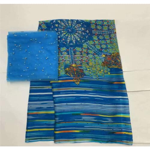 Fashion African soft silk fabric for garment neat embroidery on the material with swiss voile lace tissu! LXF41909