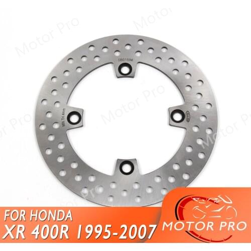 Motorcycle Rear Brake Disc FOR HONDA XR 250R XR250R 1992 1993 1994 XR 400R XR400R 1995 1996 1997 1998-2007brake disk brake Rotor