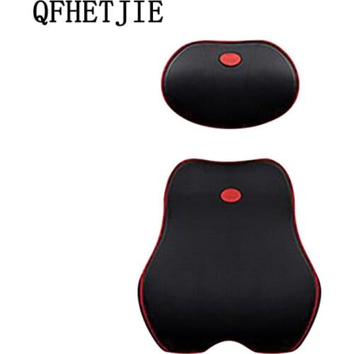 Car Neck Pillow Four Seasons General Motors Car Headrest Memory Foam Set Backrest Breathable Car Interior Supplies