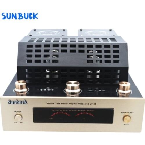 Sunbuck 6K3P HI-FI 4.2 Bluetooth 160W 2.0 vacuum tube amplifier supports USB SD vacuum tube sound power amplifier audio