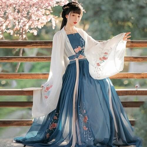 Hanfu Women Chinese Traditional Women Hanfu Femme Dresses Vintage Cosplay Ancient Elegant Princess Performance Chinese Costumes